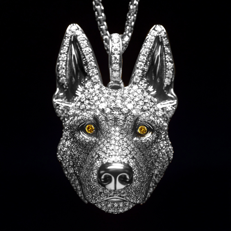 German Shepherd Dog Pendant