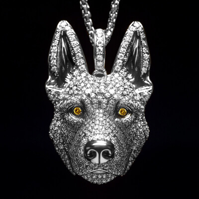 German Shepherd Dog Pendant