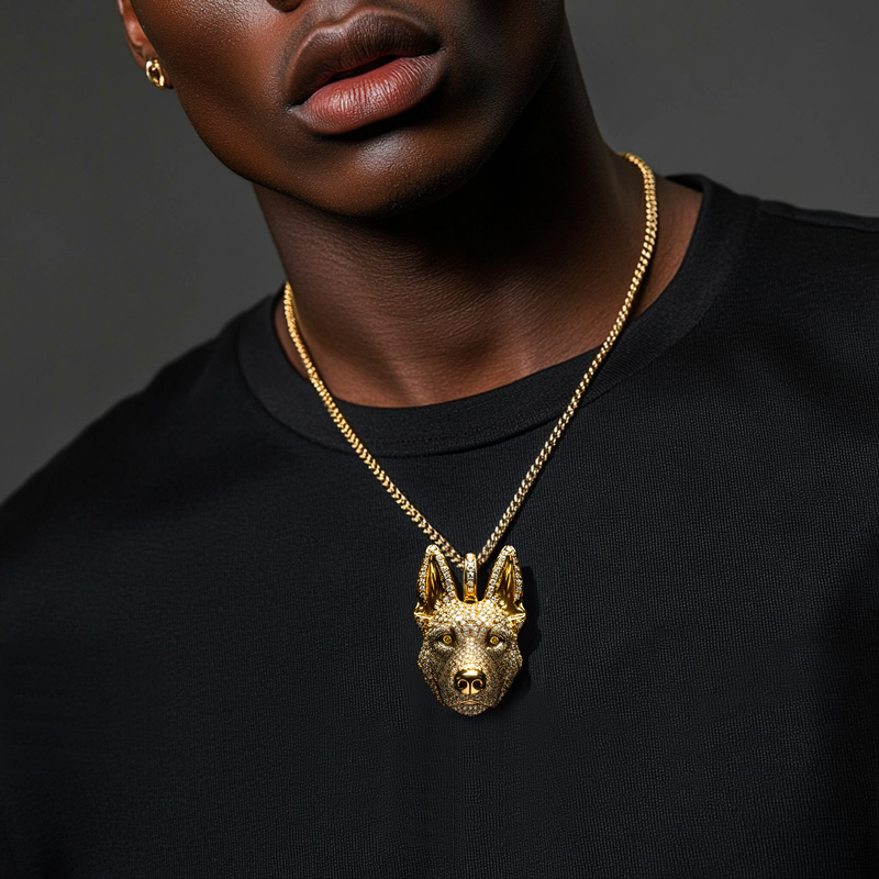 German Shepherd Dog Pendant
