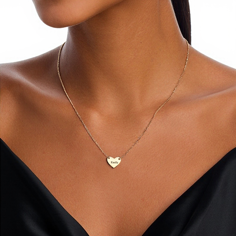 Multiple Heart Name Necklace Multiple Heart Name Necklace