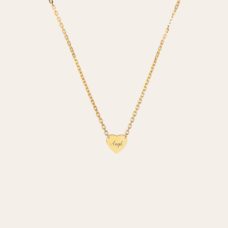 Heart Name Pendant Necklace