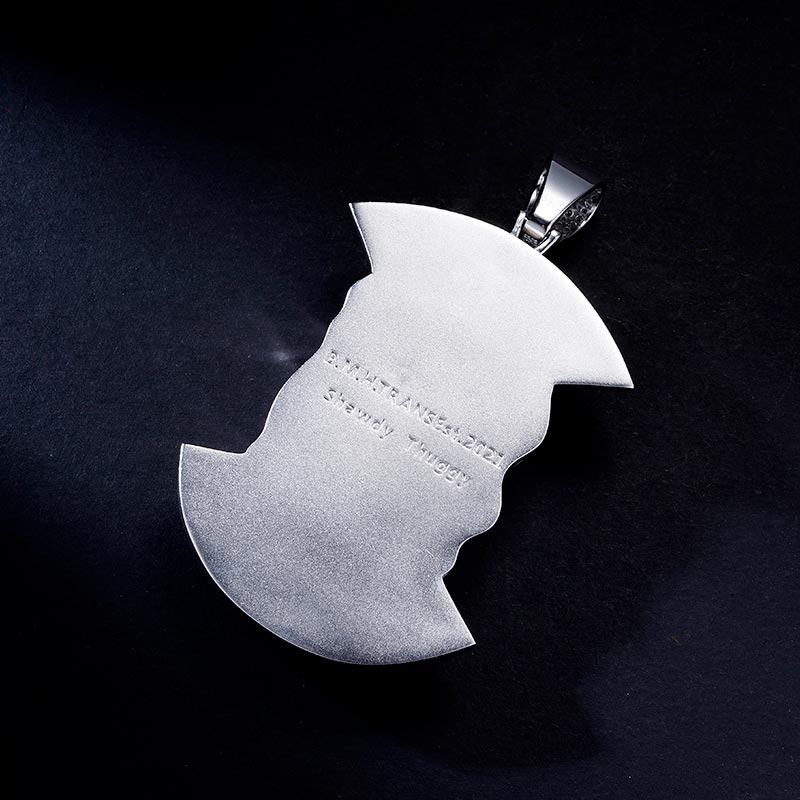 Custom S925 Unique White Face & Letter Pendant Deposit