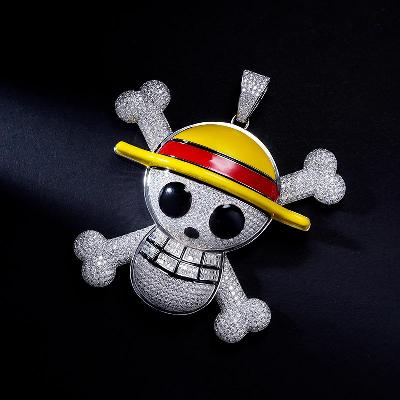Custom Iced S925 Unique Cartoon Pendant Deposit