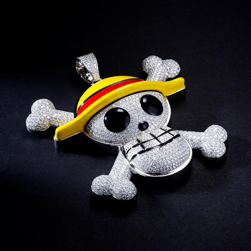Custom Iced S925 Unique Cartoon Pendant Deposit