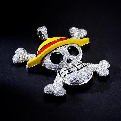 Custom Iced S925 Unique Cartoon Pendant Deposit