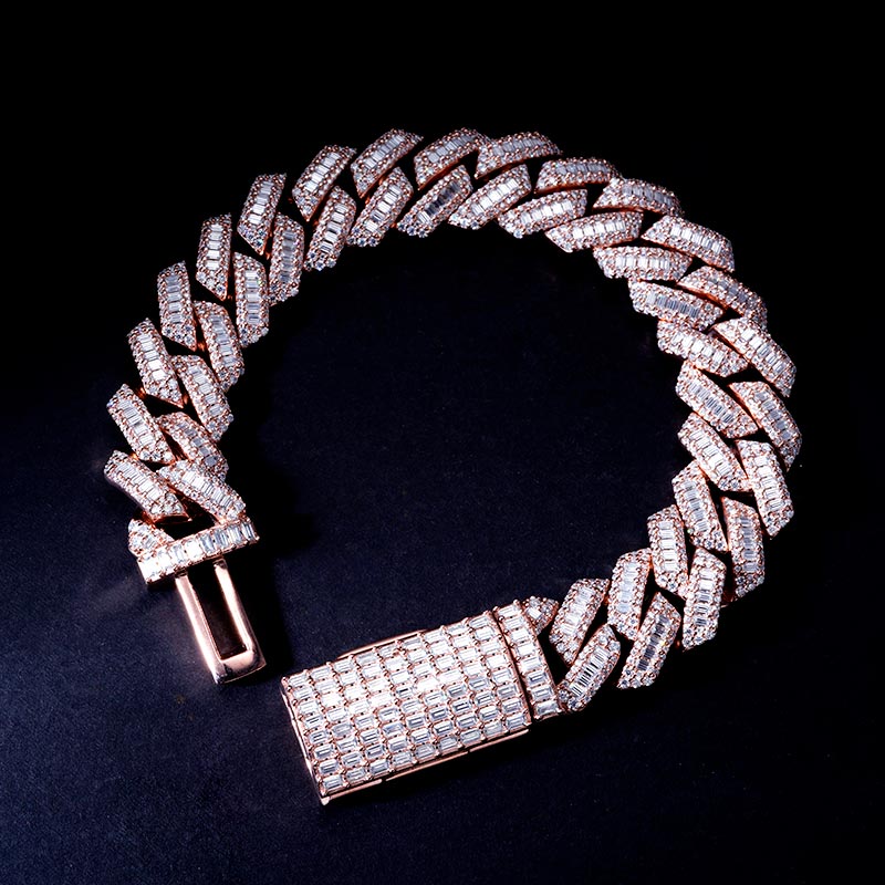 Custom S925 & VVS1 Moissanite Buggette Cuban Chain Deposit