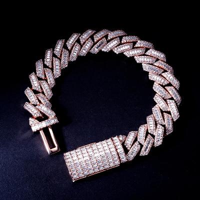 Custom S925 & VVS1 Moissanite Buggette Cuban Chain Deposit