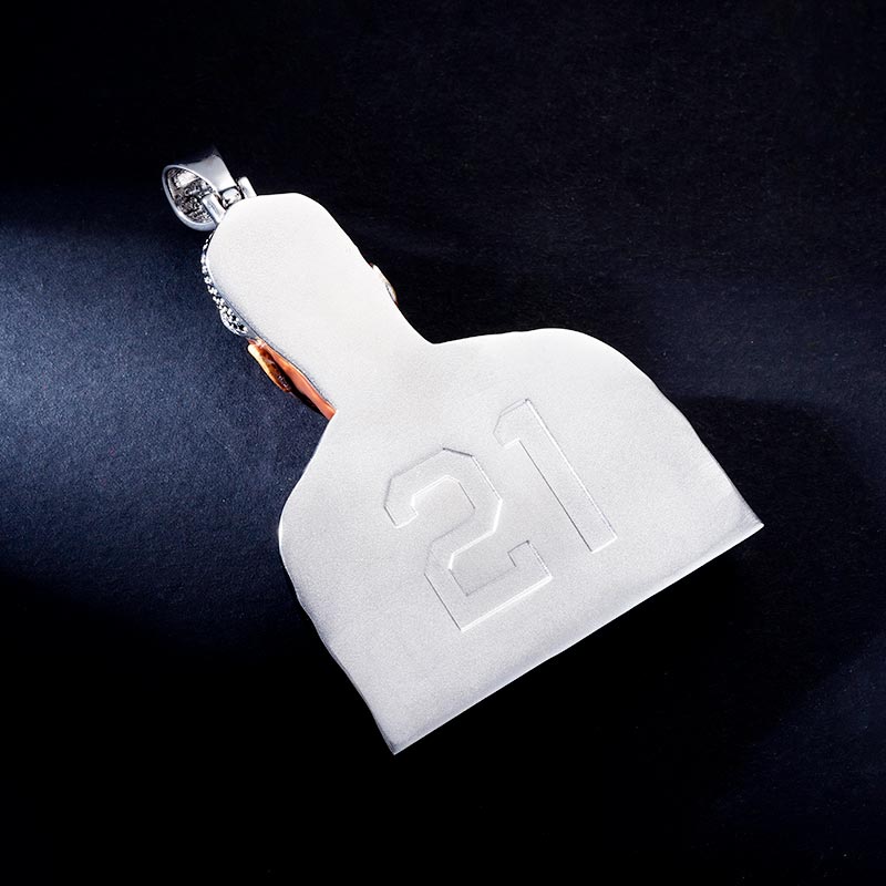 Custom Iced & Enamel S925 Unique Portrait Pendant Deposit