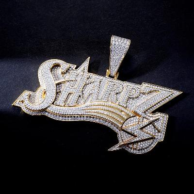 Custom S925 Iced Letter Pendant Deposit