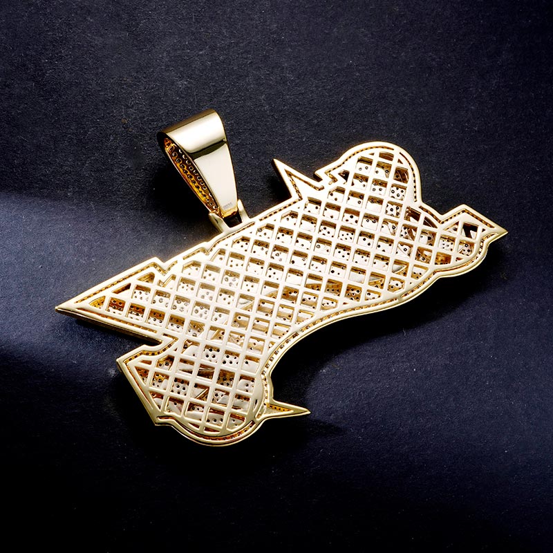 Custom S925 Iced Letter Pendant Deposit
