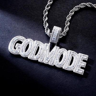 Custom S925 & VVS1 Buggette Moissanite Letter Pendant Deposit
