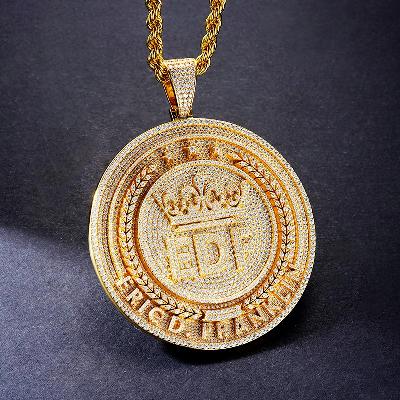 Custom S925 & VVS1 Moissanite Letter Pendant Deposit