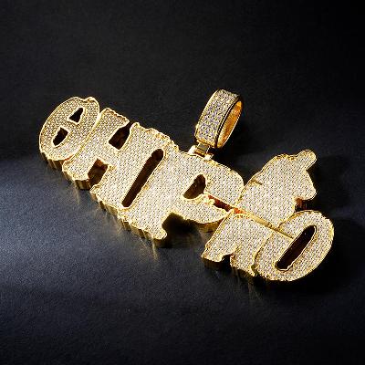 Custom S925 Iced Letter Pendant Deposit