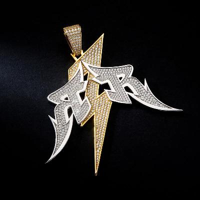 Custom S925 & VVS1 Moissanite Iced  Unique Pendant Deposit