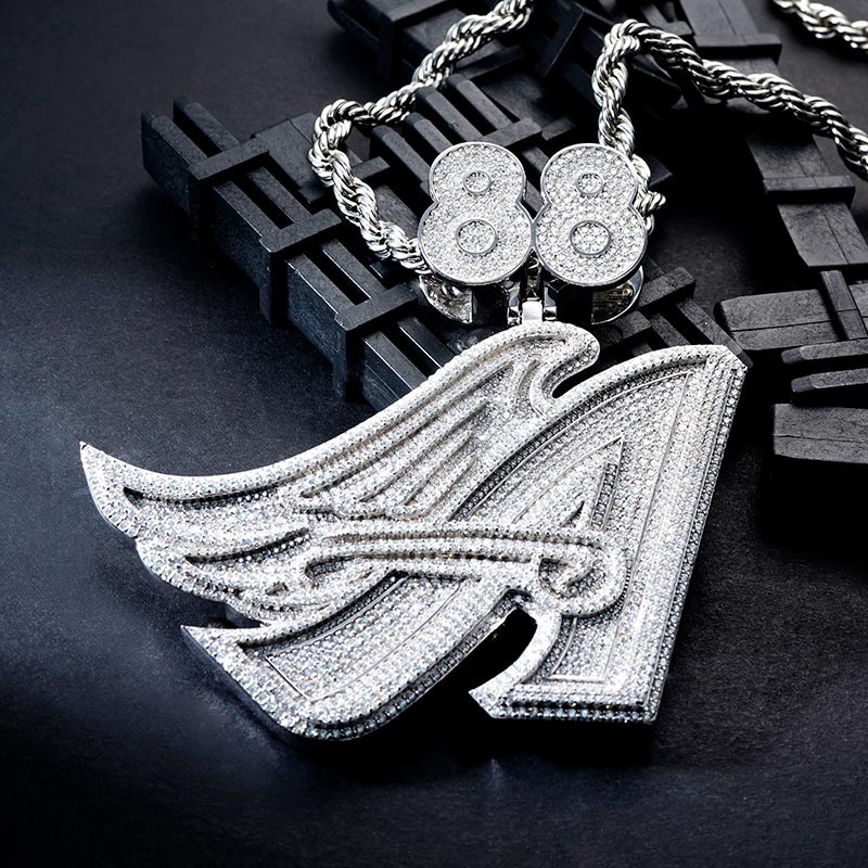 Custom S925 & VVS1 Moissanite Letter & Number Pendant Deposit