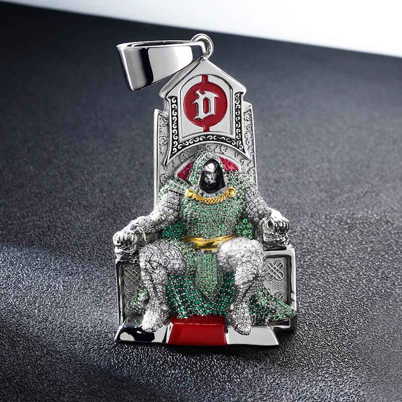 Custom S925 Iced Unique Pendant Deposit