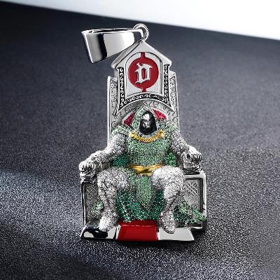Custom S925 Iced Unique Pendant Deposit