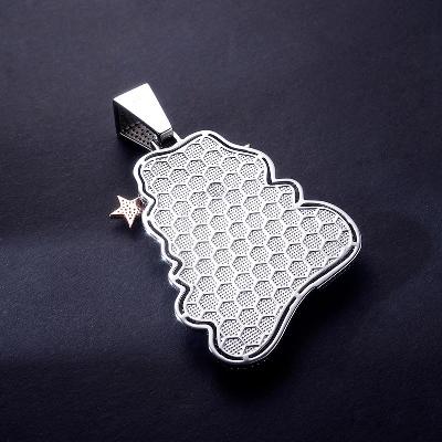 Custom S925 Iced Unique Pendant Deposit