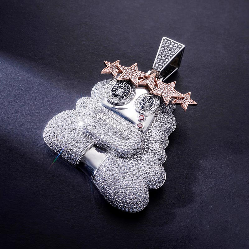 Custom S925 Iced Unique Pendant Deposit