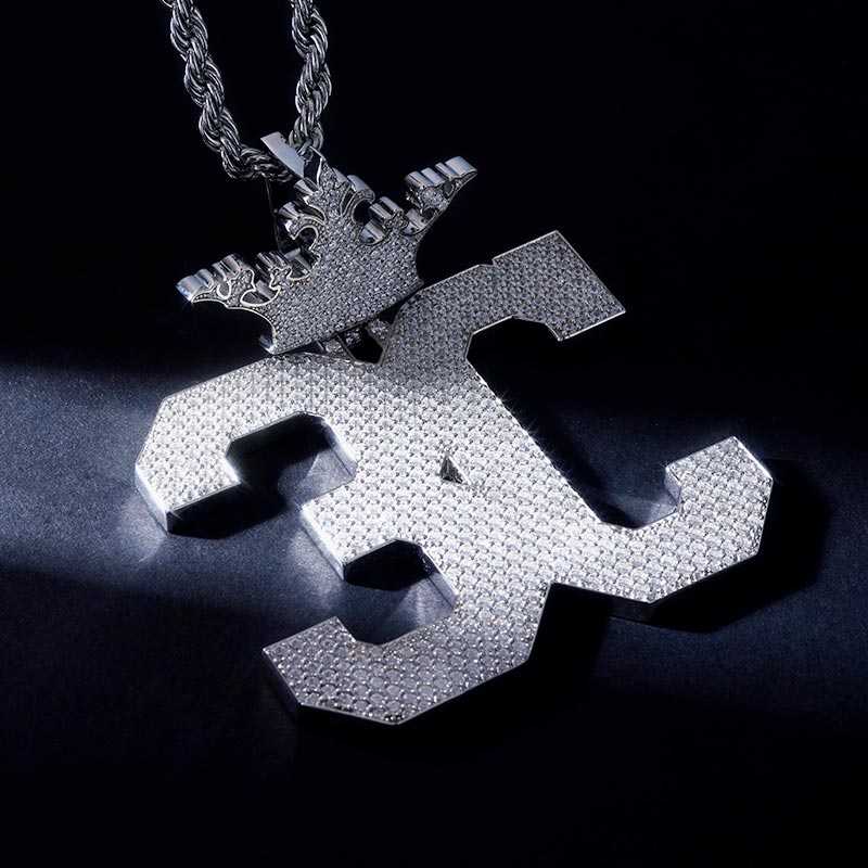 Custom S925 Iced Letter & Number Pendant Deposit