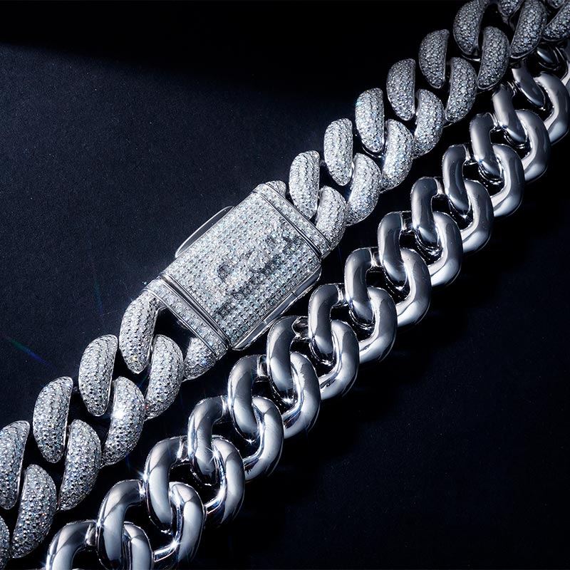Custom S925 & VVS1 Moissanite Cuban Chain Deposit