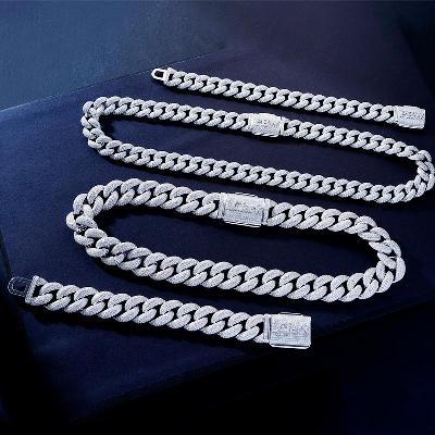 Custom S925 & VVS1 Moissanite Cuban Chain Deposit