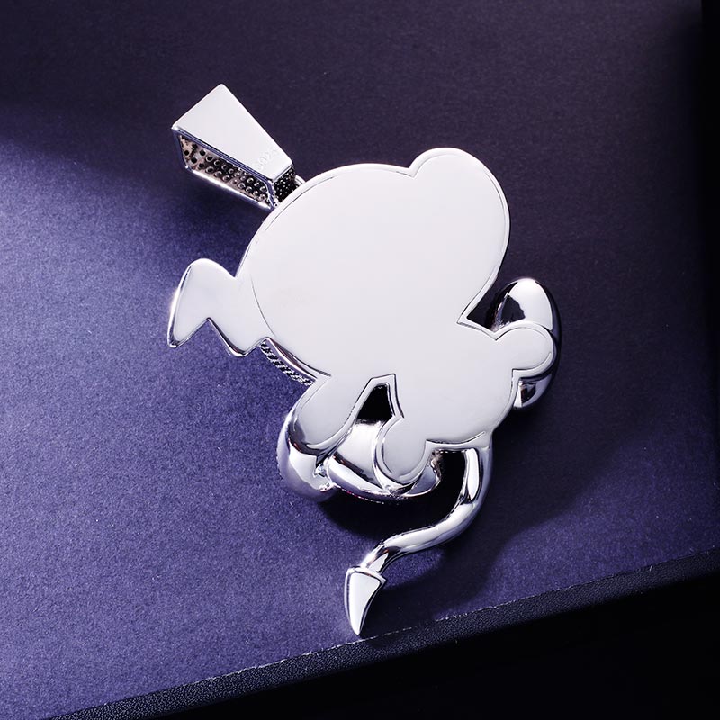 Custom S925 Iced Unique Cartoon Pendant Deposit
