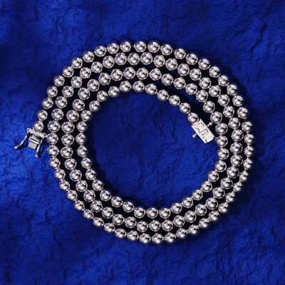 6mm 925S Custom Name Beads Chain