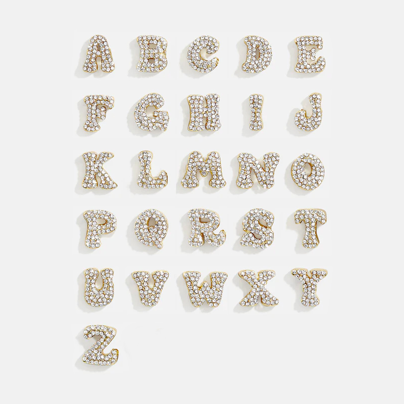 Customized Name Bracelet with Sparkling Stones Customized Name Bracelet with Sparkling Stones