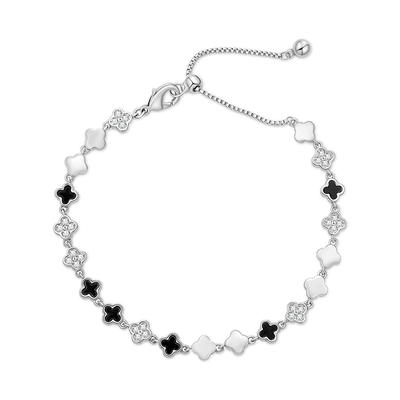 Elegant Four Leaf Clover Bracelet