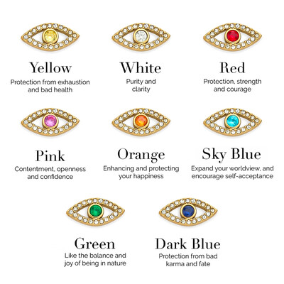 Customized Evil Eye Gold Bracelet