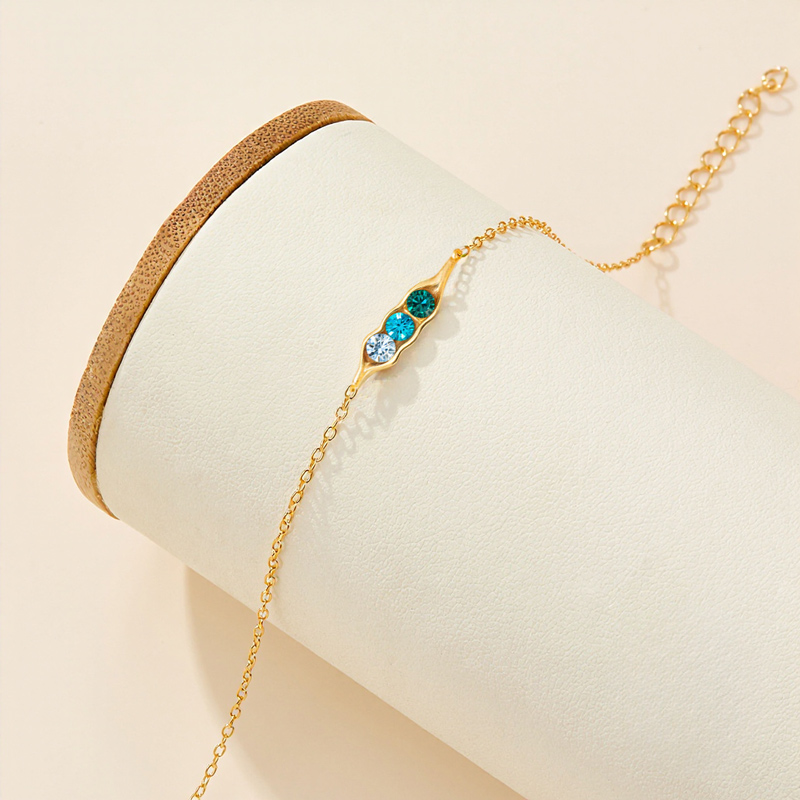 Personalised Birthstone Elegant Link Bracelet Personalised Birthstone Elegant Link Bracelet