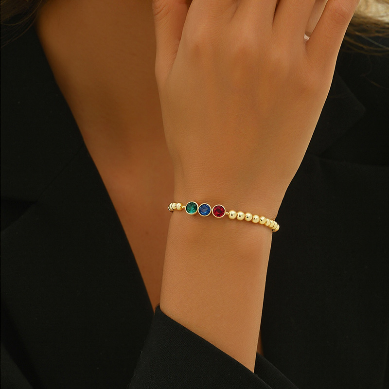 Personalized Birthstone Beaded Bracelets