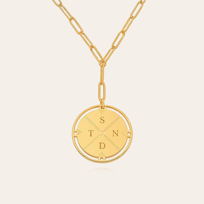 Personalized Letter Initials Necklace