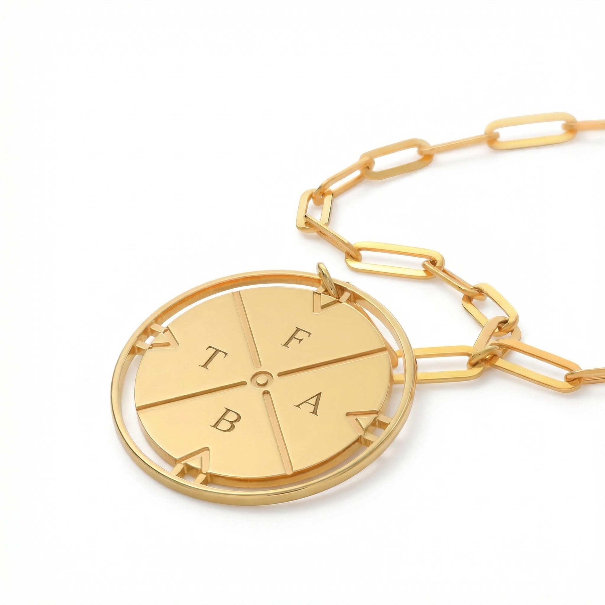 Personalized Letter Initials Necklace