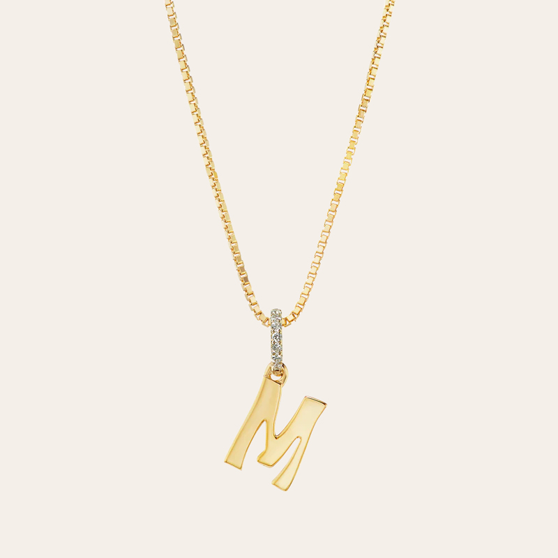 Personalized Initial Pendant Necklace