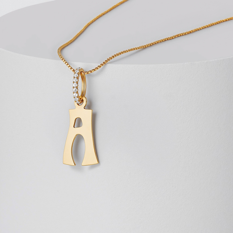 Personalized Initial Pendant Necklace