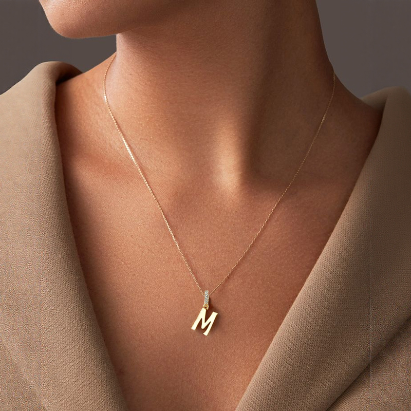 Personalized Initial Pendant Necklace
