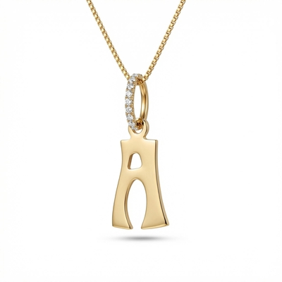 Personalized Initial Pendant Necklace