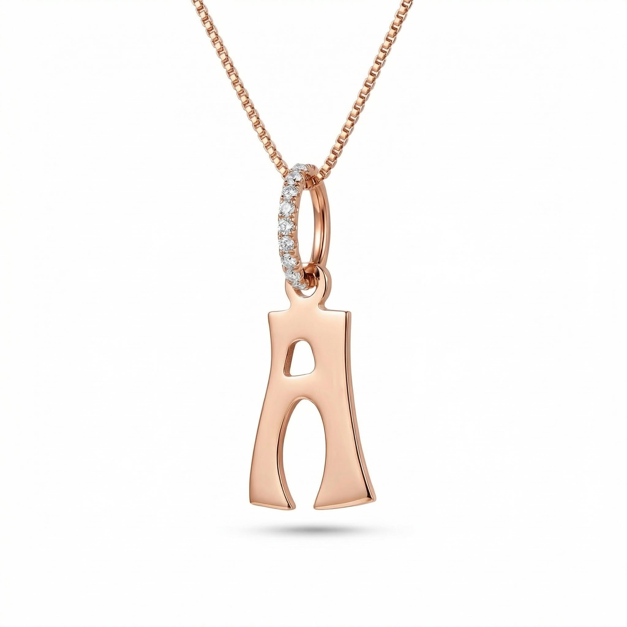 Personalized Initial Pendant Necklace Personalized Initial Pendant Necklace