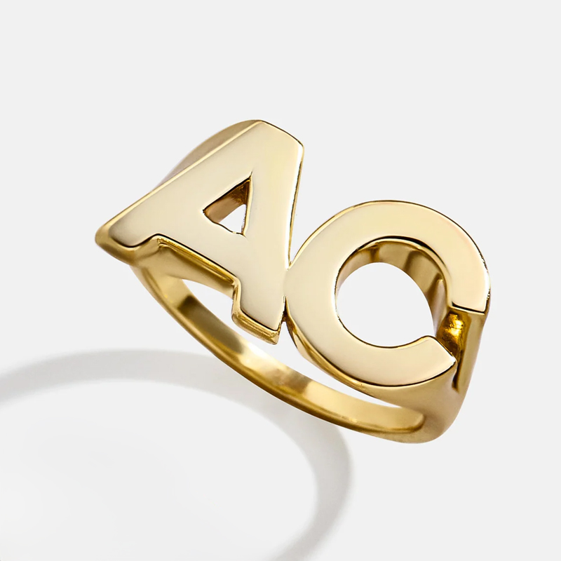 Customized Letters Ring