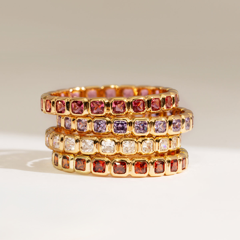 Personalized Birthstone Ring