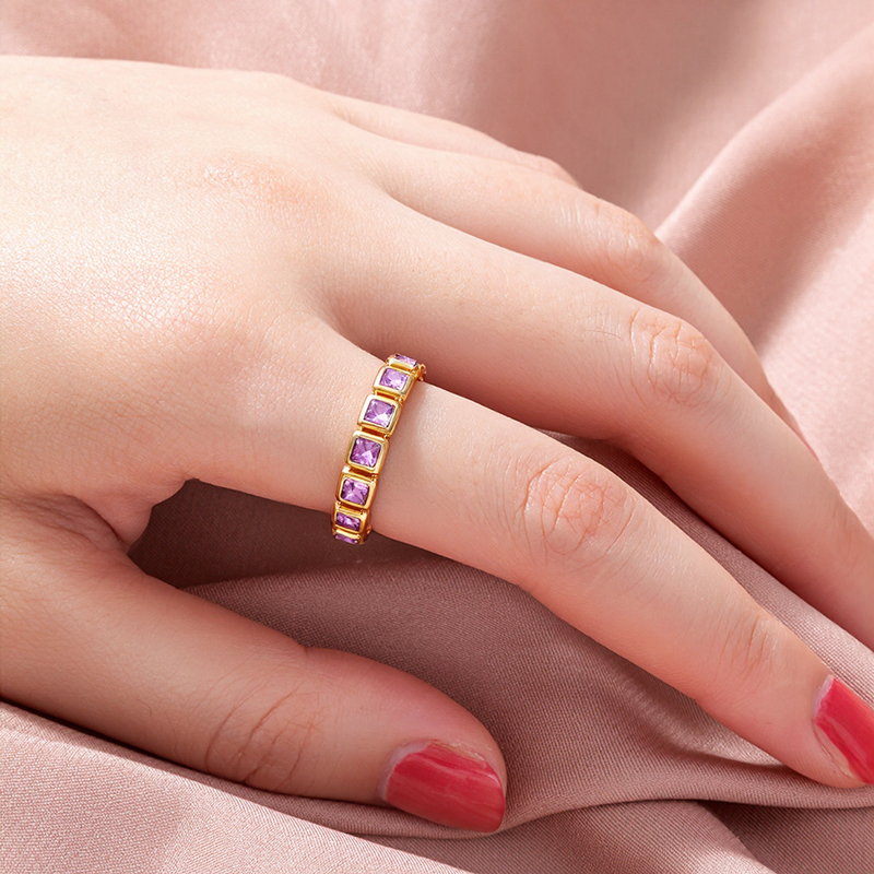 Personalized Birthstone Ring