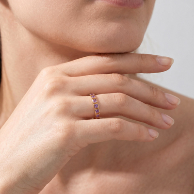 Personalized Birthstone Ring