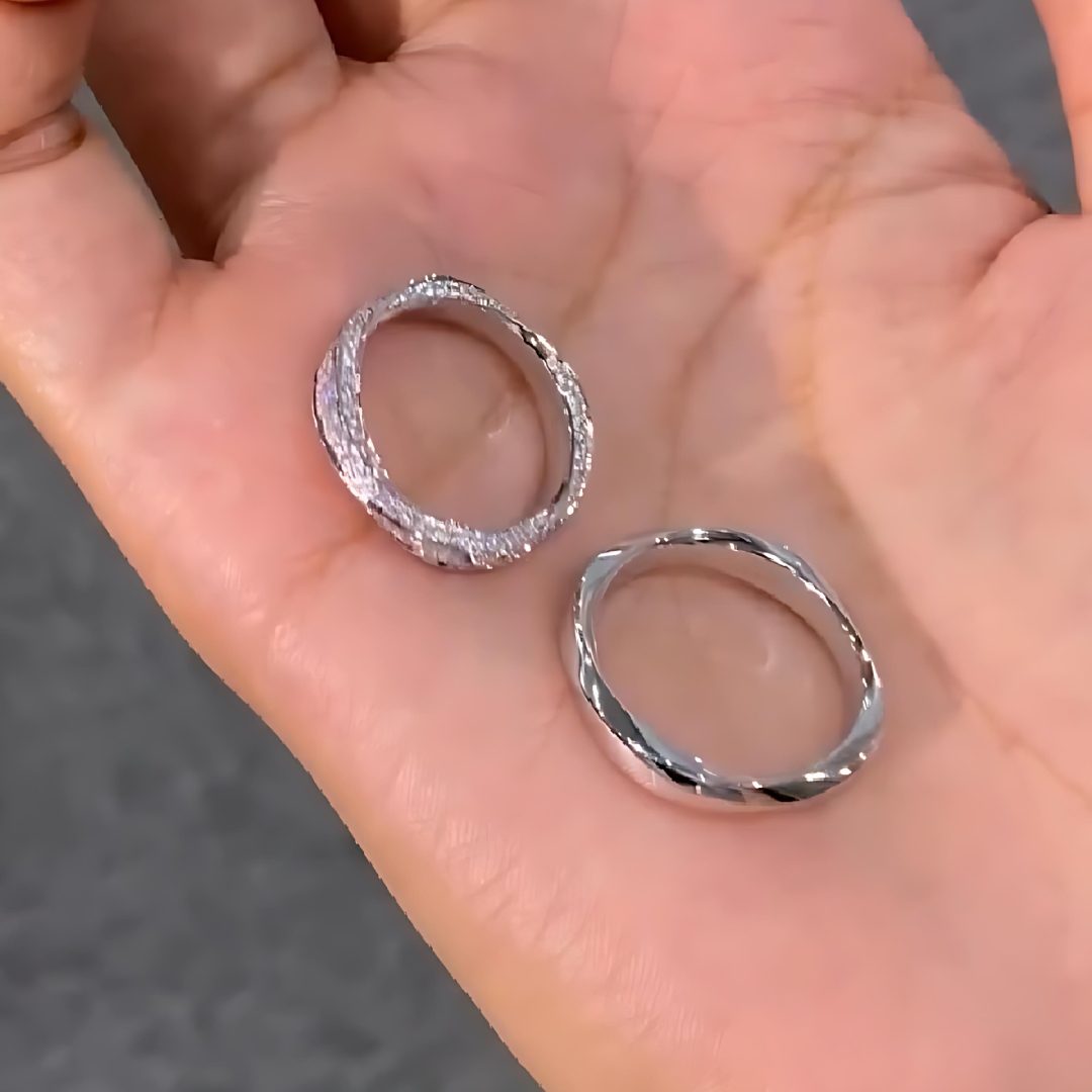 Women's VVS1 Moissanite Paved Wedding Band in S925 Sterling Silver