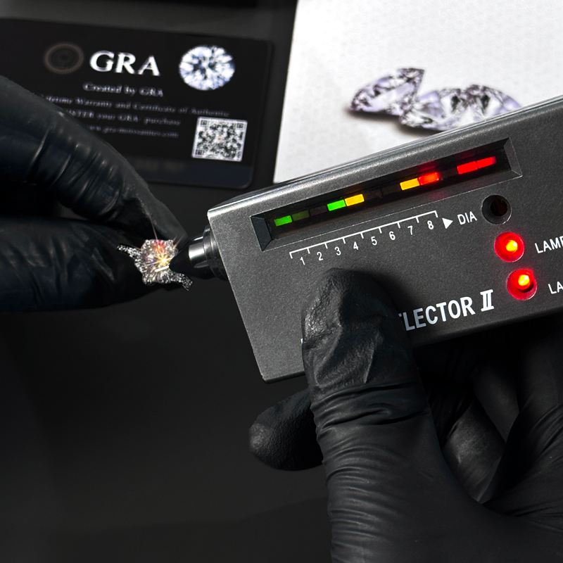 3.89CT Round Cut VVS Moissanite Halo Engagement Ring Set