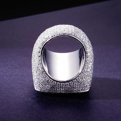 Custom S925 & VVS1 Moissanite Bull Ring Deposit