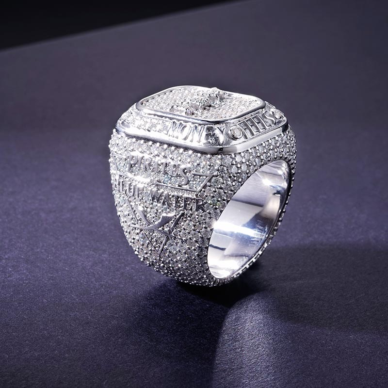 Custom S925 & VVS1 Moissanite Letter Ring Deposit