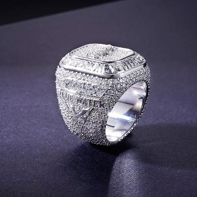 Custom S925 & VVS1 Moissanite Letter Ring Deposit