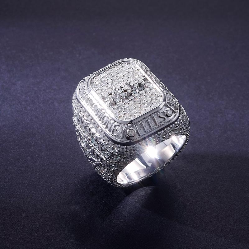 Custom S925 & VVS1 Moissanite Letter Ring Deposit